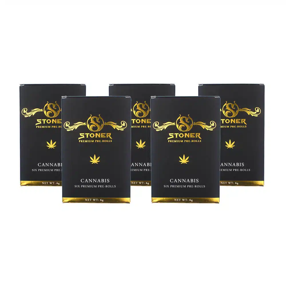 Stoner Premium Pre-Rolls – Mix & Match 5 Pack